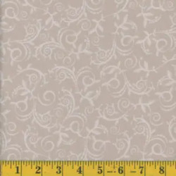 45″ MK Essentials – Cream- Scroll Vine